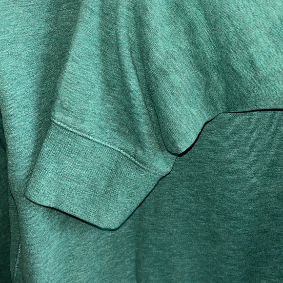 VEUC-LIKE NEW ~ Polo 1/4 Zip Pullover Men’s Medium Green (Jersey Polo SOFT!) - Picture 6 of 10